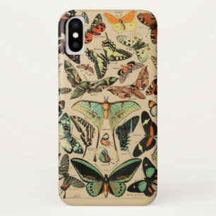 iPhone/Samsung Vintage Butterfly design iPhone X Case