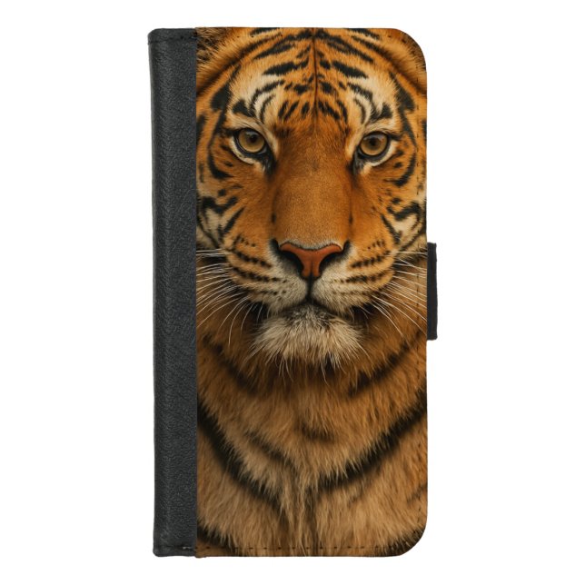 iPhone Tiger iPhone Wallet Case (Front)