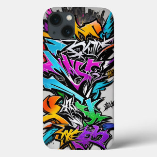 iPhone Tough Cases Full Color Abstract Graffiti
