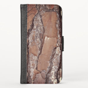 iPhone Tree Bark Wallet Case
