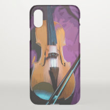 iPhone vintage case - Viola