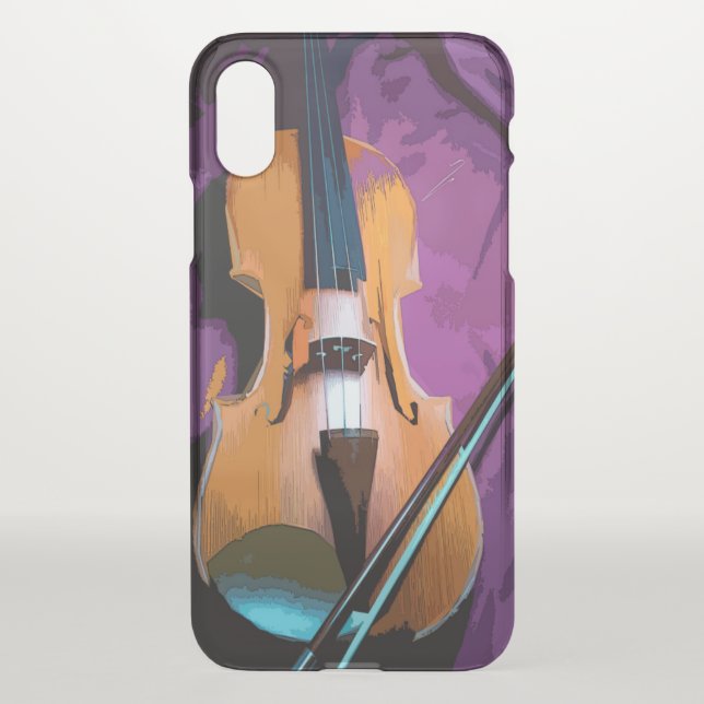 iPhone vintage case - Viola (Back)