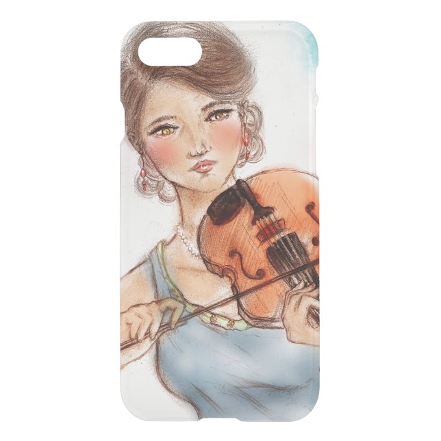 iPhone vintage case - Violin (Back)
