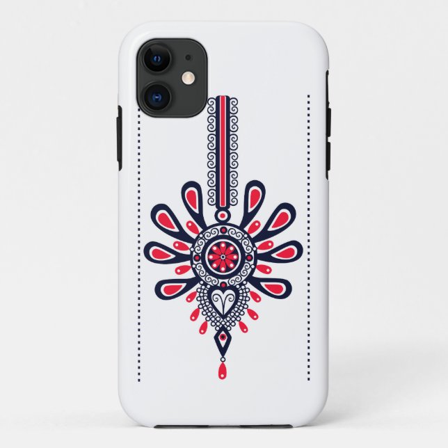 iphone with polish pattern - parzenica Case-Mate iPhone case (Back)