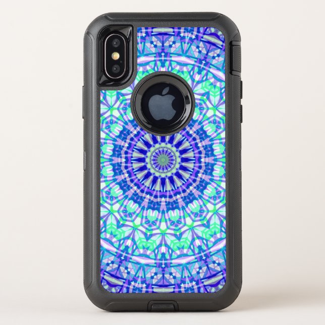 iPhone X Defender Case Tribal Mandala G389 (Back)