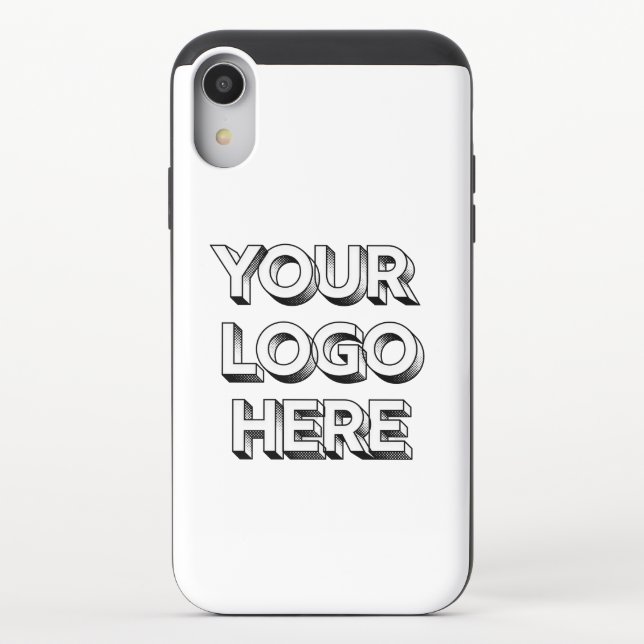 iPhone XR Cases Your Logo Here  (Back)