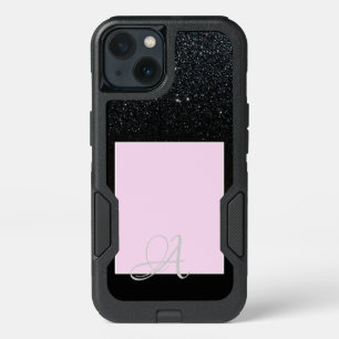 iPhone XS Max Defender Blk Glitter  MG Template 13 Case