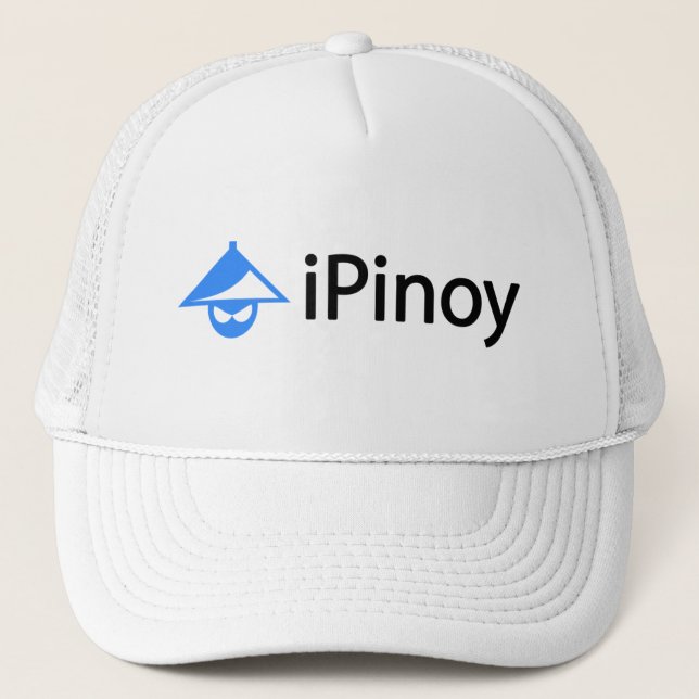 iPinoy Salakot Man (Cap) Trucker Hat (Front)