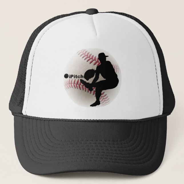 iPitch Baseball Trucker Hat (Front)