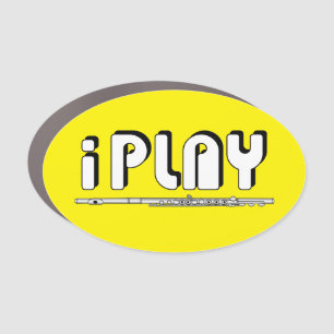 iPlay Flute Car Magnet