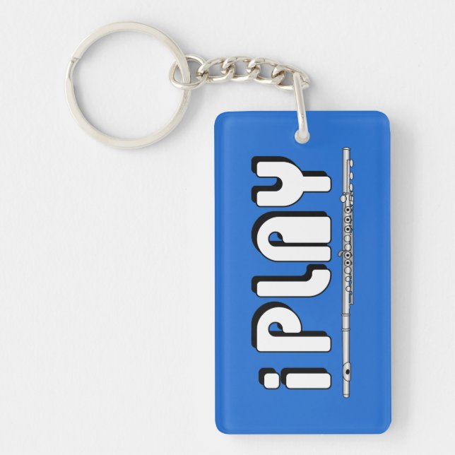 iPlay Flute Keychain (Front)