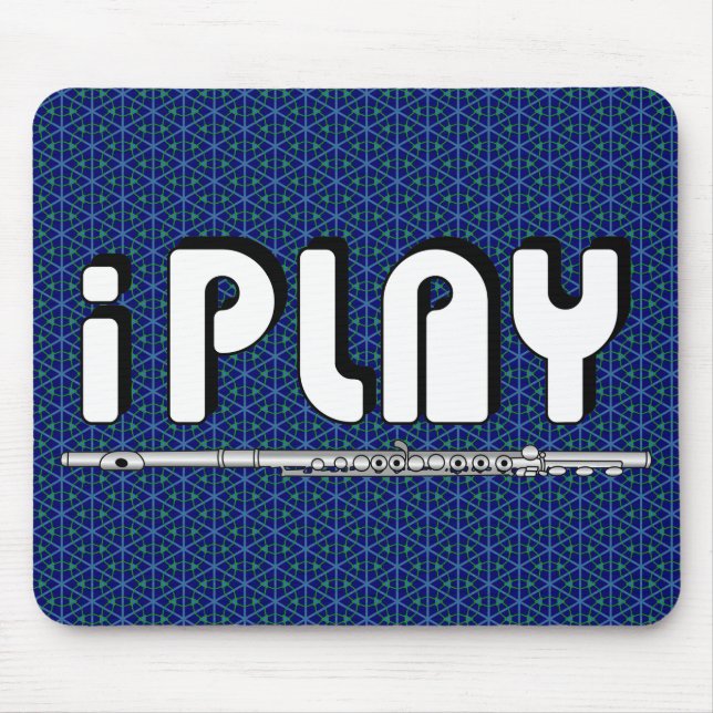 iPlay Flute Mouse Pad (Front)