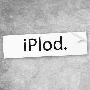 iPlod Bumper Sticker