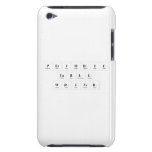 Periodic Table Writer  iPod de Hoesjes van de Aanraking