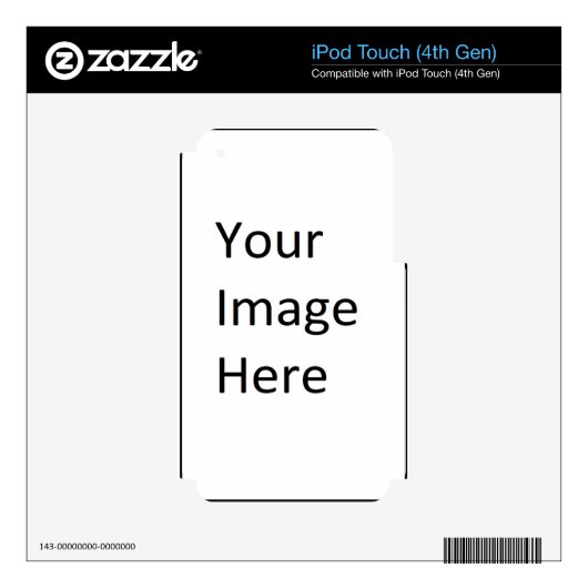 iPod Touch 4th Gen Skin Template (Product)