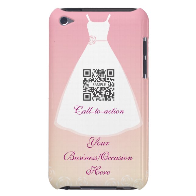 iPod Touch Case Template Wedding Dress (Back)