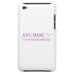 ayu hani   iPod Touch Cases