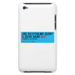 3rd Davyhulme Scout & Guide Band  iPod Touch Cases