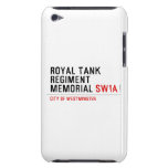 royal tank regiment memorial  iPod Touch Cases