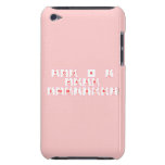 You & I
 have
 chemistry  iPod Touch Cases