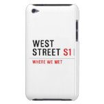 west  street  iPod Touch Cases