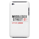 MIDDLESEX  STREET  iPod Touch Cases