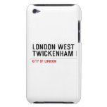 LONDON WEST TWICKENHAM   iPod Touch Cases