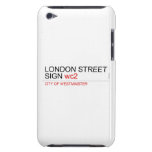 LONDON STREET SIGN  iPod Touch Cases