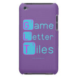 Game
 Letter
 Tiles  iPod Touch Cases