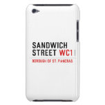 Sandwich Street  iPod Touch Cases