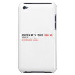 Gordon Bath Court   iPod Touch Cases