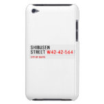 shibusen street  iPod Touch Cases