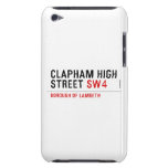 CLAPHAM HIGH STREET  iPod Touch Cases