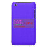 Ruchi Street  iPod Touch Cases