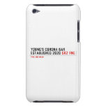 YOUNG'S CORONA BAR established 2020  iPod Touch Cases