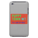 Puppy town  iPod Touch Cases