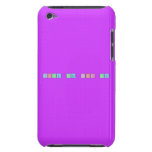 love me for me  iPod Touch Cases