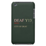 deaf  iPod Touch Cases