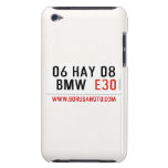 06 HAY 08  BMW   iPod Touch Cases