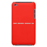 Science Technology Engineering Math  iPod Touch Cases