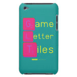 Game
 Letter
 Tiles  iPod Touch Cases