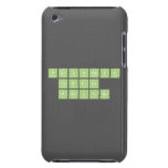 Periodic
 Table
 Writer  iPod Touch Cases