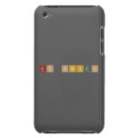 MS OBrien  iPod Touch Cases