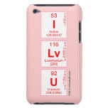I
 Lv
 U  iPod Touch Cases