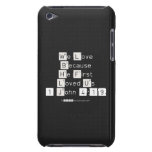 We Love
 Because
 He First 
 Loved Us
 1 John 4:19  iPod Touch Cases