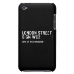 LONDON STREET SIGN  iPod Touch Cases