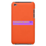 pescadora sreet  iPod Touch Cases