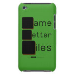 Game
 Letter
 Tiles  iPod Touch Cases