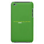 Hope keep calm and stay with me kaddu forever  iPod Touch Cases