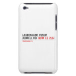 Laurenjade yusuf Jodrell rd  iPod Touch Cases